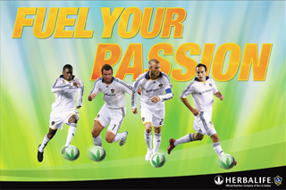 Herbalife - sponsor nutrţional al LA Galaxy Herbalife - sponsor nutrţional al LA Galaxy